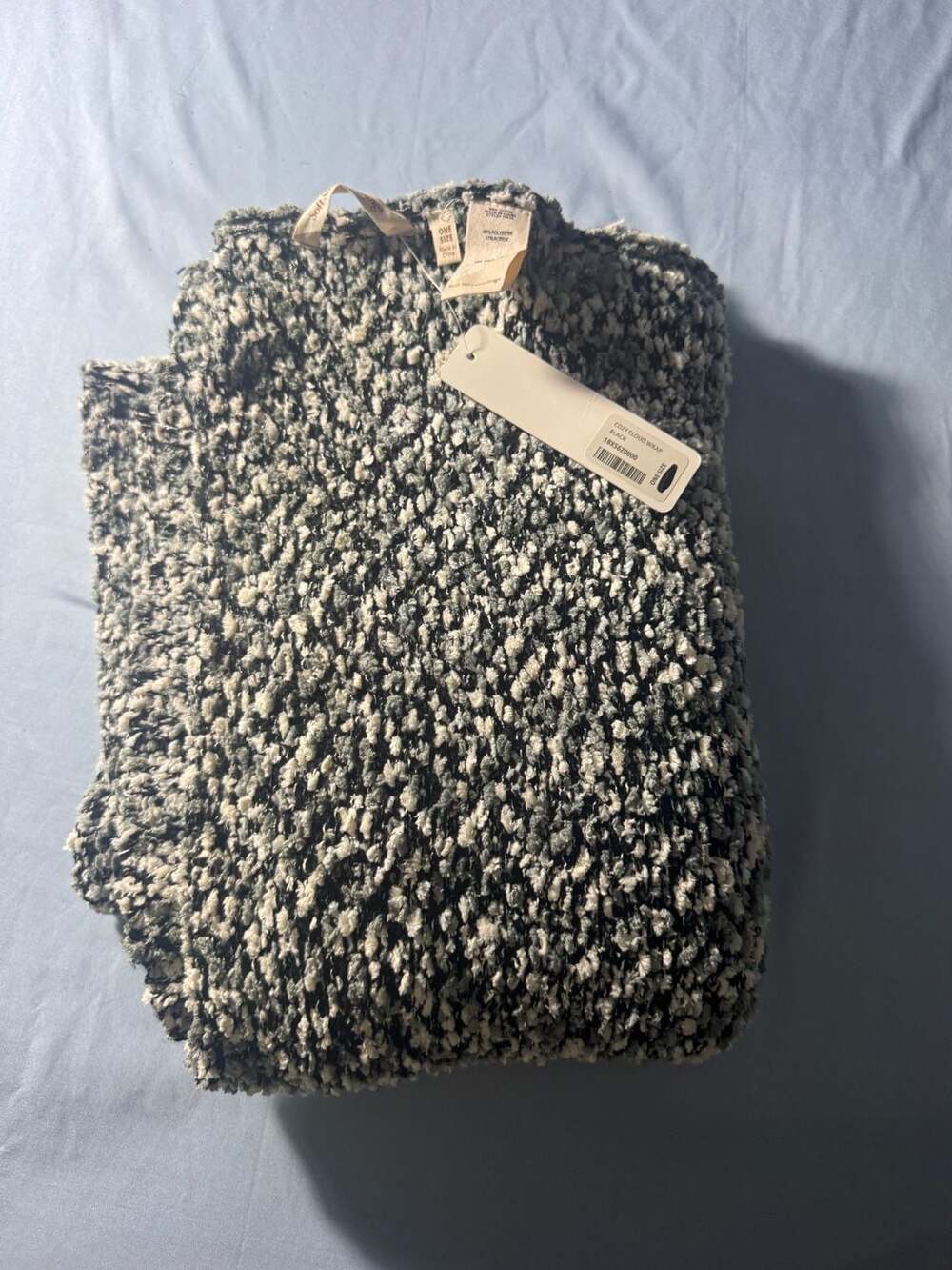 Soft Surroundings Cozy Cloud Wrap Black One Size